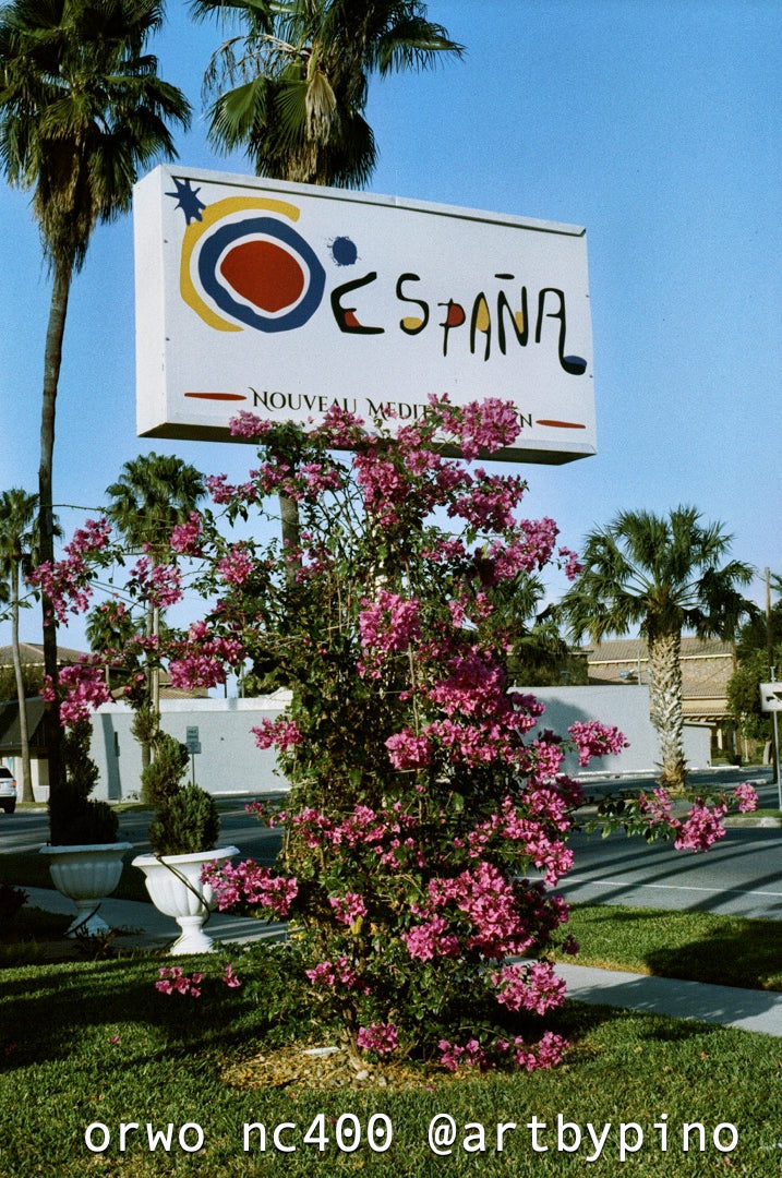 Fotos de muestra de la película en color ORWO NC400