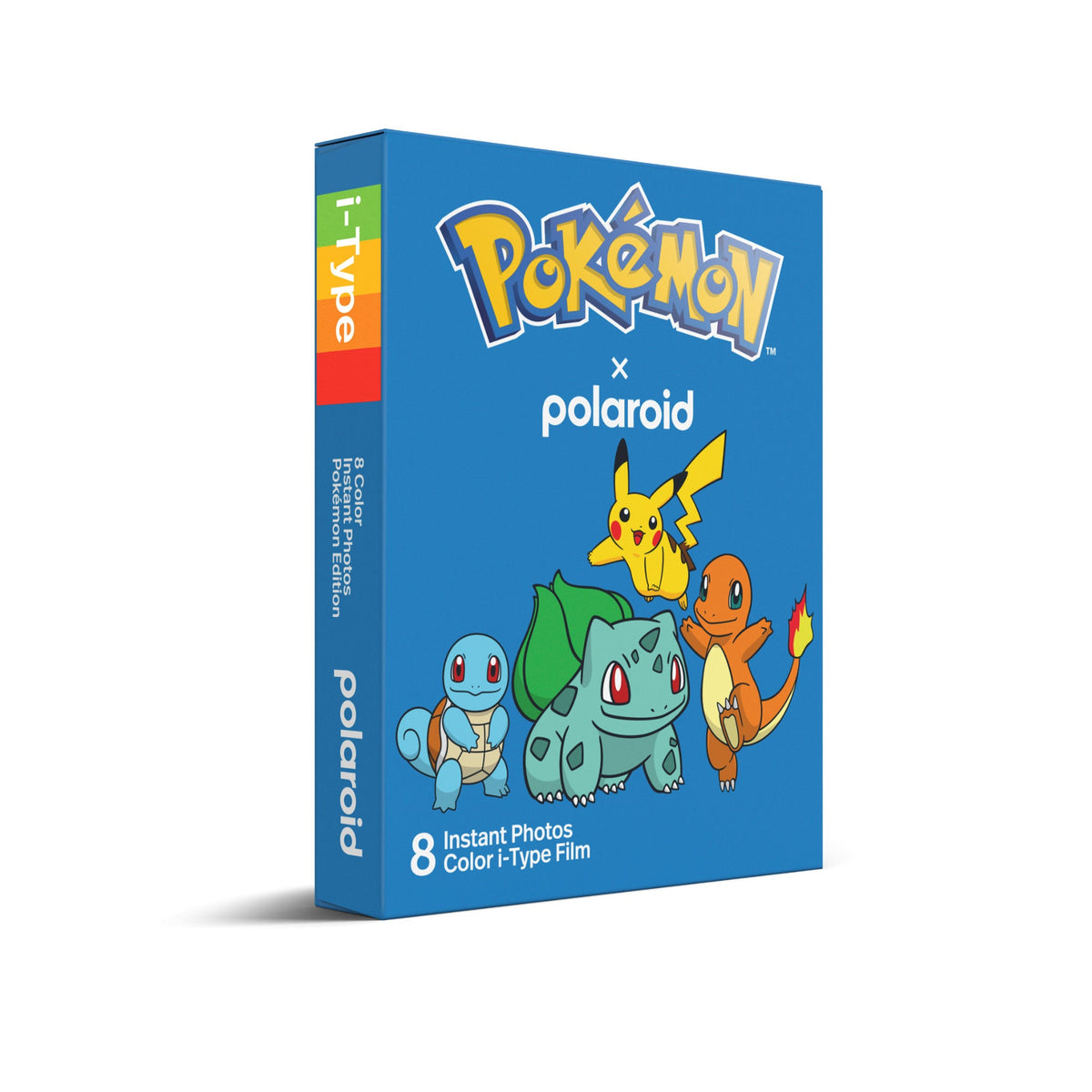 Polaroid Color i-Type Film Pokémon Edition box, angled view