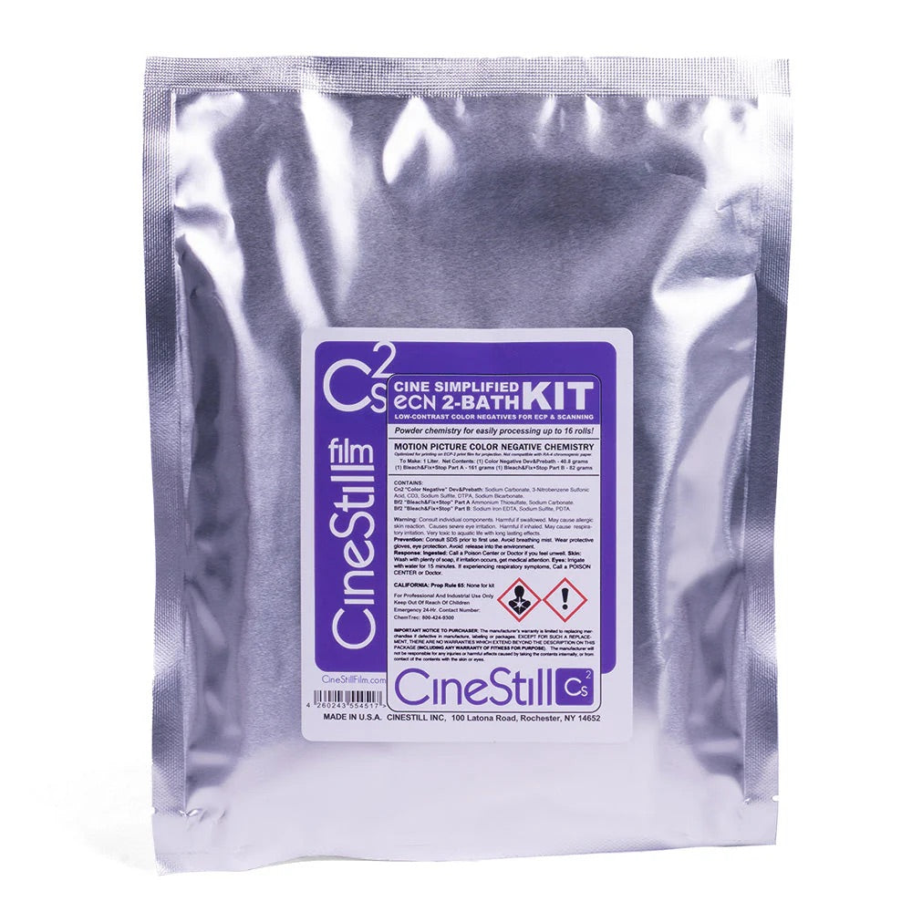 CineStill CS2 “Cine Simplified” ECN-2 | 2-Bath Kit – 1 Liter